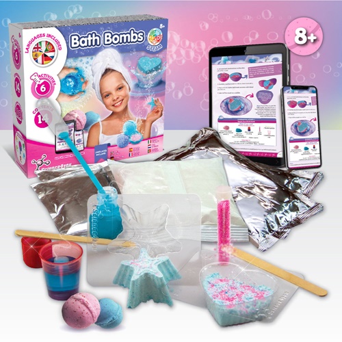 multicolor Bath Bombs Kit I. Juguete educativo para niños
