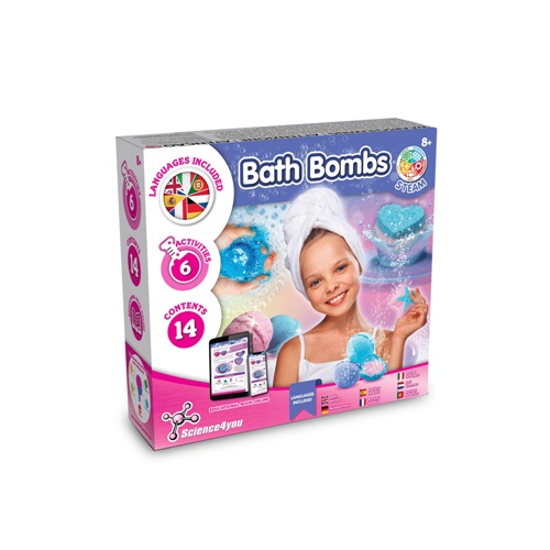BATH BOMBS KIT I. JUGUETE EDUCATIVO PARA NIÑOS
