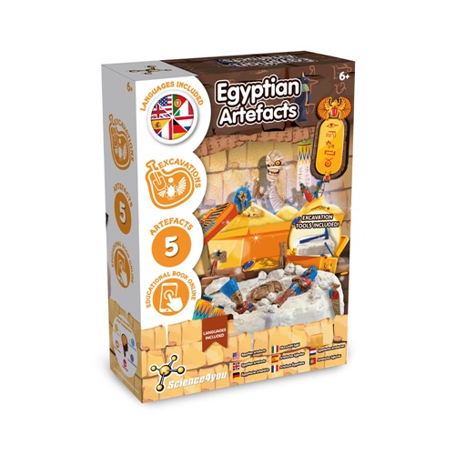 multicolor Ancient Egypt Excavation Kit I. Juego educativo para niños