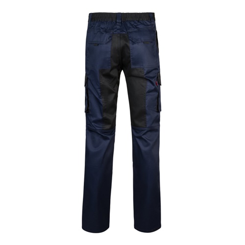 VL NJORD. Pantalón de sarga multibolsillos bicolor (240 g/m²), en algodón (35%) y poliéster (65%)