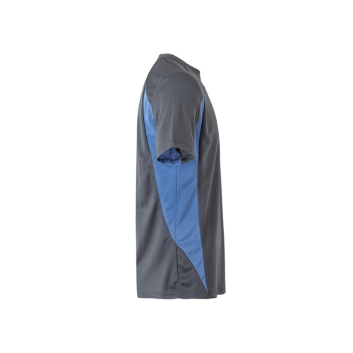 gray VL SLAYER. Camiseta técnica ojo de pájaro bicolor (160g/m²), en poliéster (100%)