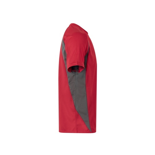 red VL SLAYER. Camiseta técnica ojo de pájaro bicolor (160g/m²), en poliéster (100%)
