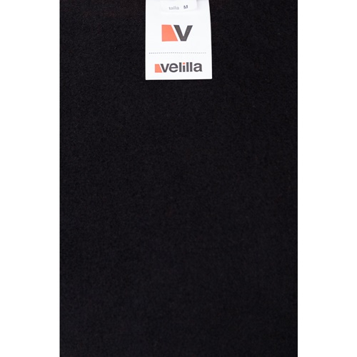 black VL SVAROG. Sudadera de rizo bicolor (260g/m²), en poliéster (65%) y algodón (35%)