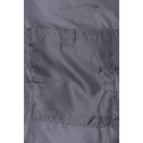 gray VL MEFITIS. Chaleco acolchado multibolsillos (220g/m²), en poliéster (100%)