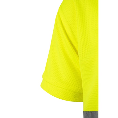 verde militar VL CUPID LARGE. Polo bicolor ojo de pájaro (160g/m²) con manga corta, en poliéster (100%)