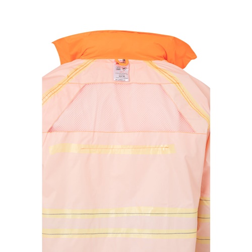 naranja hexachrome VL VENUS. Traje de lluvia (130g/m²), en poliéster (100%) con revestimiento de PU