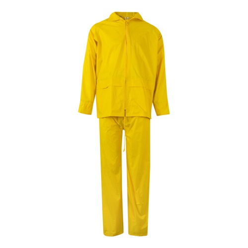 VL SEDNA. Traje de lluvia (225g/m²), de dos piezas en poliéster (100%) con revestimiento de PVC