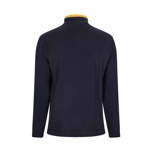 azul marino VL GERAS. Chaqueta polar bicolor (220g/m²) en poliéster (100%)