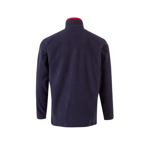 azul marino VL GERAS. Chaqueta polar bicolor (220g/m²) en poliéster (100%)