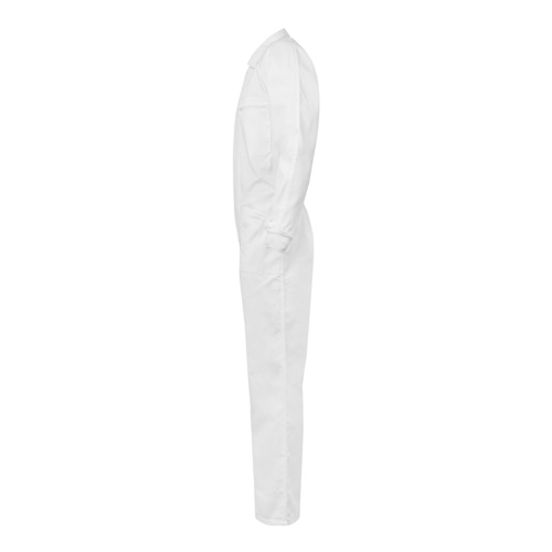 white VL YAMA. Mono de sarga (200g/m²), en algodón (35%) y poliéster (65%)