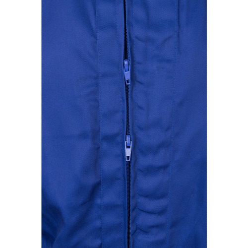 azul royal VL YAMA. Mono de sarga (200g/m²), en algodón (35%) y poliéster (65%)