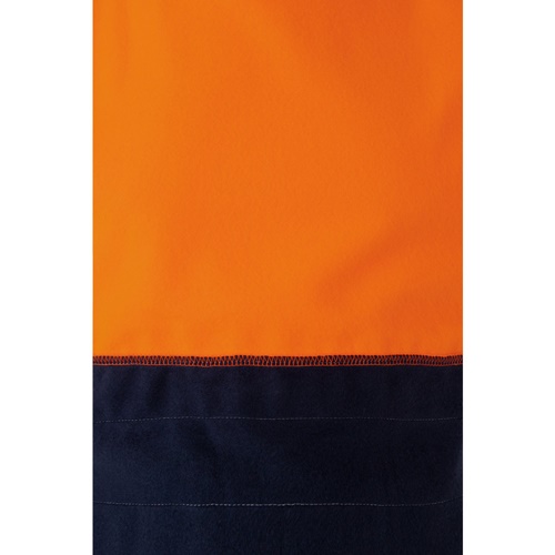 azul marino VL THOR. Sudadera bicolor (300g/m²) en tejido polar de poliéster (100%)