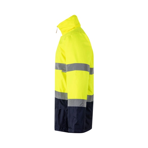 azul marino VL THEMIS LARGE. Parka bicolor (190g/m²), en poliéster (100%), con revestimiento de PU
