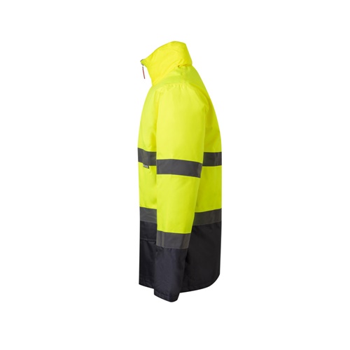 gray VL THEMIS LARGE. Parka bicolor (190g/m²), en poliéster (100%), con revestimiento de PU