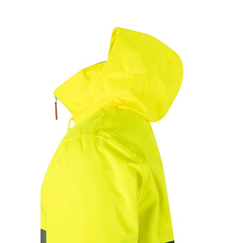 green VL THEMIS LARGE. Parka bicolor (190g/m²), en poliéster (100%), con revestimiento de PU
