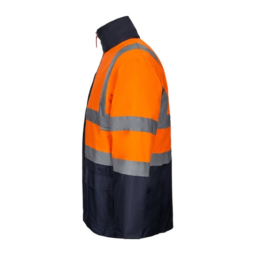 azul marino VL JUNO. Parka 4 en 1 bicolor (180g/m²), en poliéster (100%) con revestimiento de PU