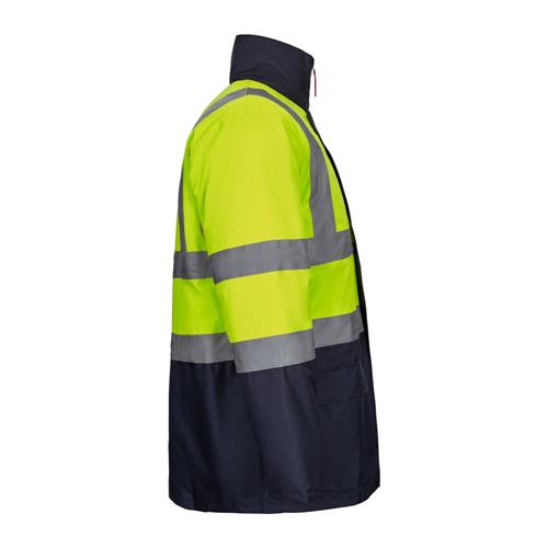 azul marino VL JUNO LARGE. Parka 4 en 1 bicolor (180g/m²), en poliéster (100%) con revestimiento de PU