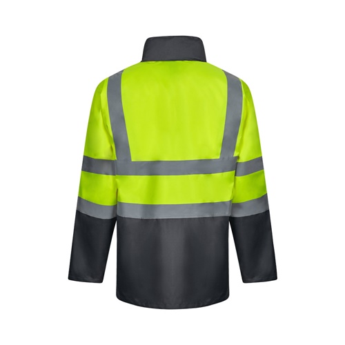 gris VL JUNO LARGE. Parka 4 en 1 bicolor (180g/m²), en poliéster (100%) con revestimiento de PU