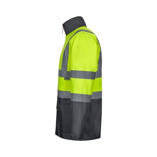 gray VL JUNO LARGE. Parka 4 en 1 bicolor (180g/m²), en poliéster (100%) con revestimiento de PU