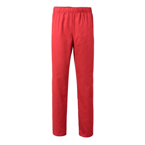 rojo VL APHRODITE. Pantalón de sarga (190g/m²), en algodón (35%) y poliéster (65%)