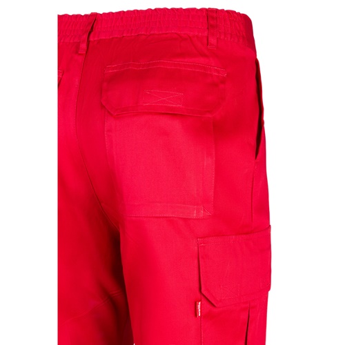 red VL MABON. Pantalón multibolsillos de sarga (200g/m²), en algodón (35%) y poliéster (65%)