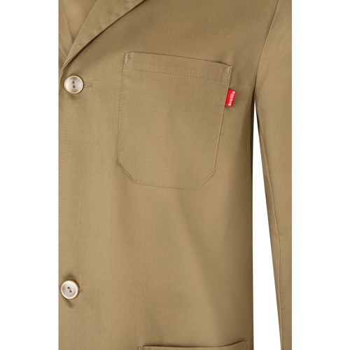 VL DANU. Blusa de sarga (175g/m²), en algodón (35%) y poliéster (65%)