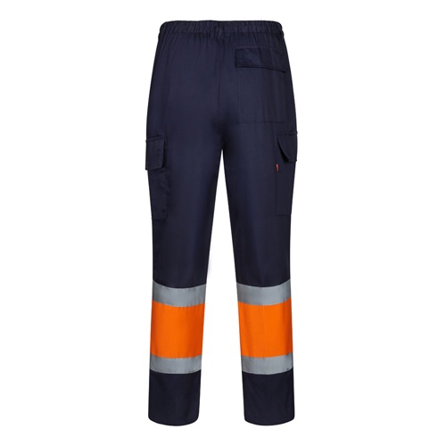 VL ARTEMIS. Two-colour twill trousers (190g/m²), made of cotton (20%) and polyester (80%)