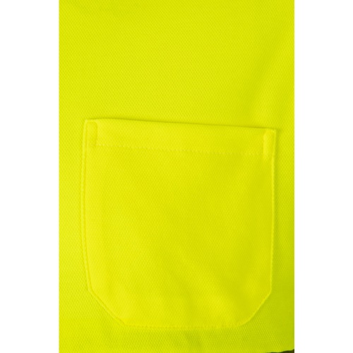 gray VL PLUTO. Polo de piqué bicolor (150g/m²) con manga larga, en algodón (55%) y poliéster (45%)