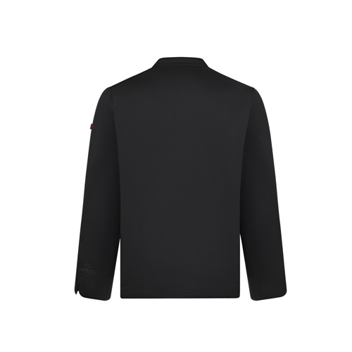 negro VL BACO. Chaqueta de cocina de manga larga (190 g/m2)
