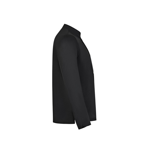 negro VL BACO. Chaqueta de cocina de manga larga (190 g/m2)