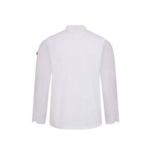 blanco VL BACO. Chaqueta de cocina de manga larga (190 g/m2)