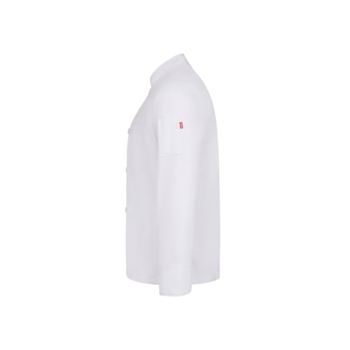 blanco VL BACO. Chaqueta de cocina de manga larga (190 g/m2)