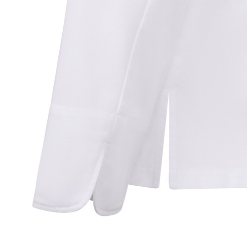 blanco VL BACO. Chaqueta de cocina de manga larga (190 g/m2)