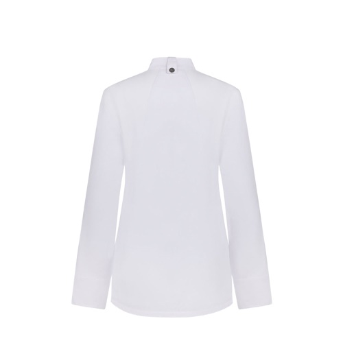 VL THOTH. Chaqueta de cocina para mujer (190 g/m²) fabricada con algodón (35 %) y poliéster reciclado (65 %)