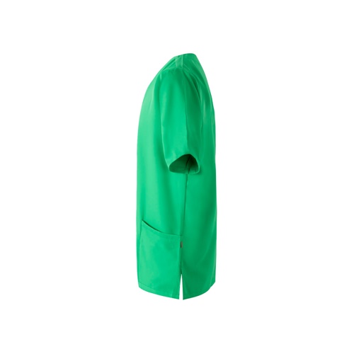 verde VL FLORA. Túnica de manga corta (140 g/m²) fabricada con microfibra 100 %