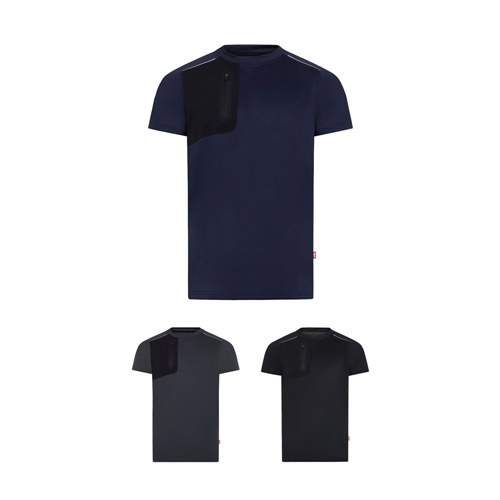 VL RHEA. CAMISETA TÉCNICA TIPO GOFRE (110 G/M²), FABRICADA CON POLIÉSTER 100 % RECICLADO