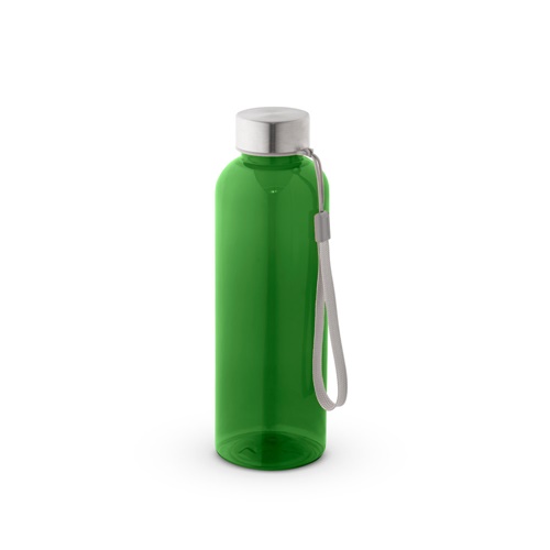 ENDERS M. Botella PET reciclado (100% rPET) con acabado translúcido brillante 600 ml