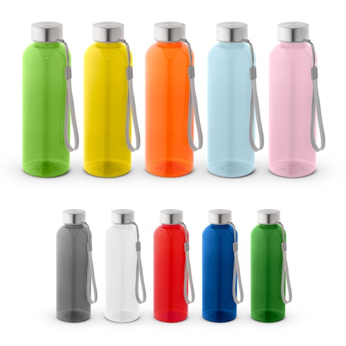 ENDERS M. BOTELLA PET RECICLADO (100% RPET) CON ACABADO TRANSLÚCIDO BRILLANTE 600 ML