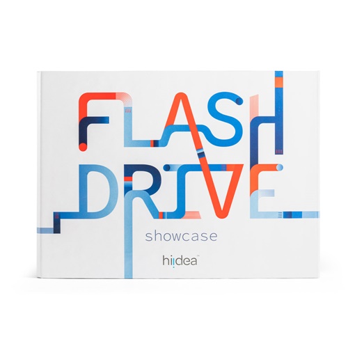 multicolor FLASH DRIVE SHOWCASE. Muestrario personalizado de pen drives