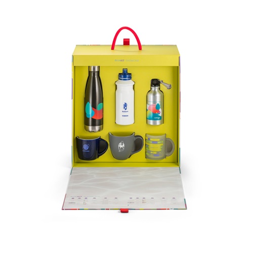 multicolor DRINKIT SHOWCASE. Muestrario personalizado de \