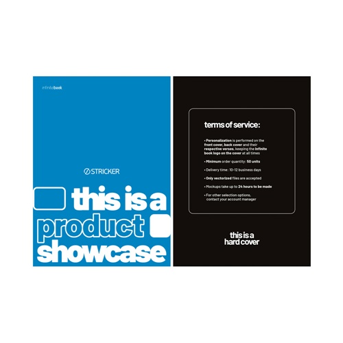 multicolor INFINITEBOOK SHOWCASE. Muestra de la colaboración con Infinitebook