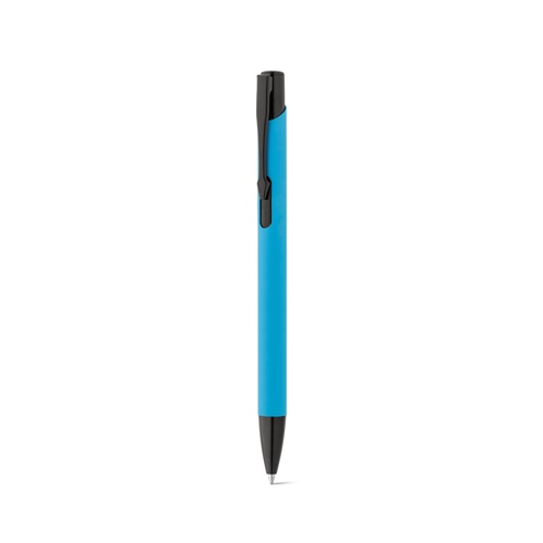 azul claro POPPINS. Bolígrafo de aluminio