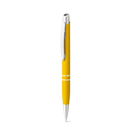 yellow MARIETA SOFT. Bolígrafo de aluminio