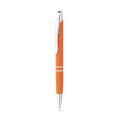 orange MARIETA SOFT. Bolígrafo de aluminio