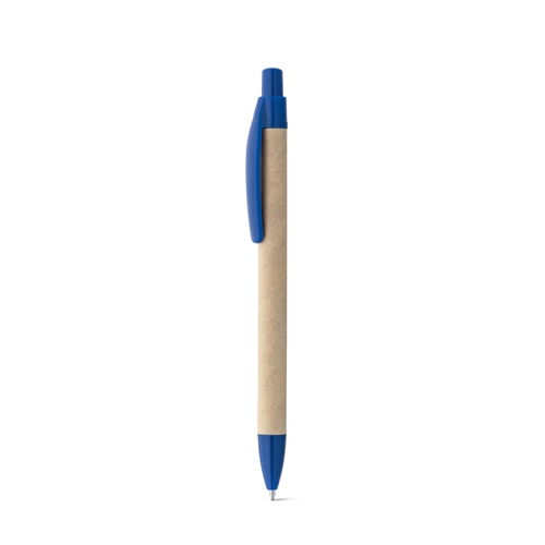 blue REMI. Bolígrafo de papel kraft con clip