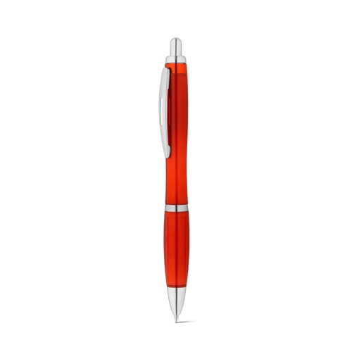 red SWING rPET. Bolígrafo de PET reciclado (100% rPET) con clip metálico