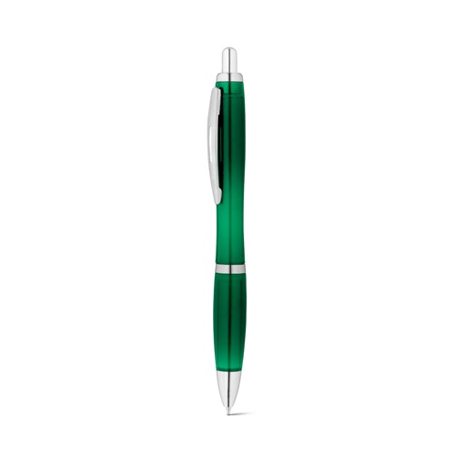 green SWING rPET. Bolígrafo de PET reciclado (100% rPET) con clip metálico