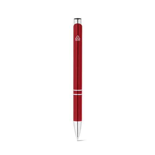 red RE-BETA. Bolígrafo en aluminio reciclado (100% rAL)