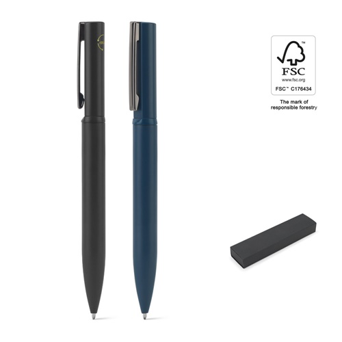 ELSIE. ELEGANTE BOLÍGRAFO DE METAL (60% RECICLADO)