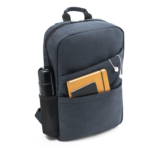 blue REPURPOSE BACKPACK. Mochila para portátil 15.6 \'\' en 600D poliéster reciclado